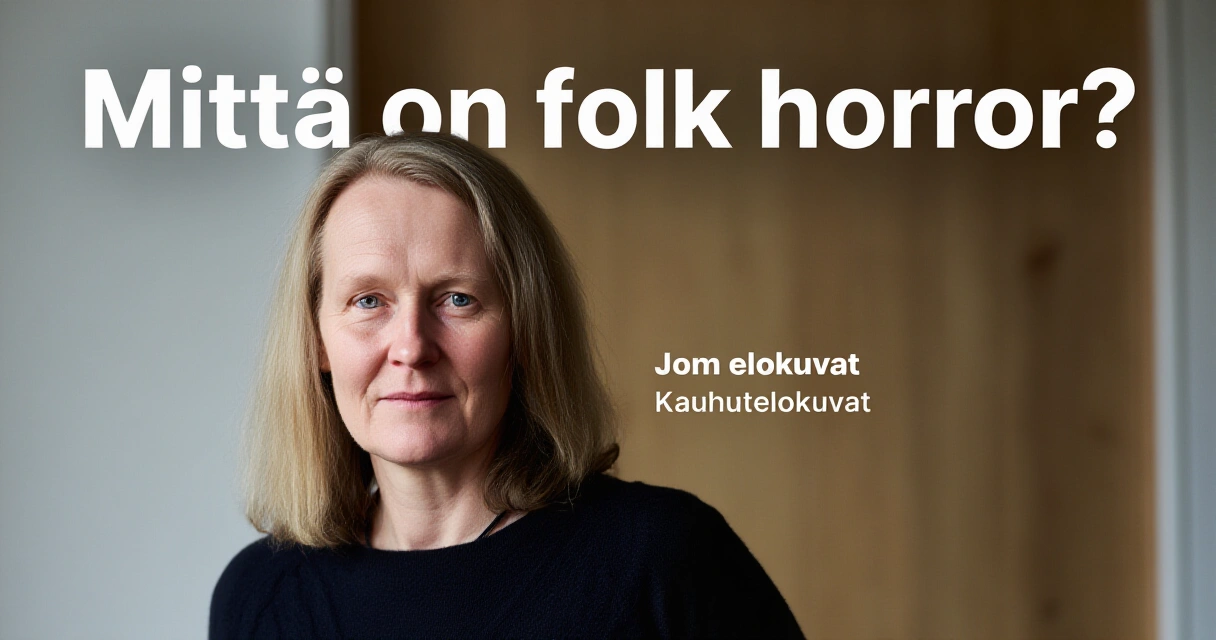 Mitä on folk horror?